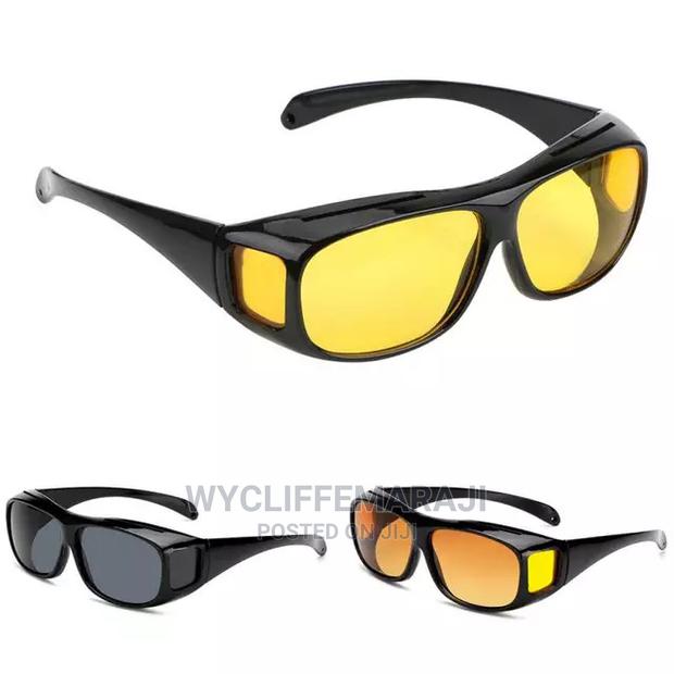 Day and Night Anti Glare Driving Glasses