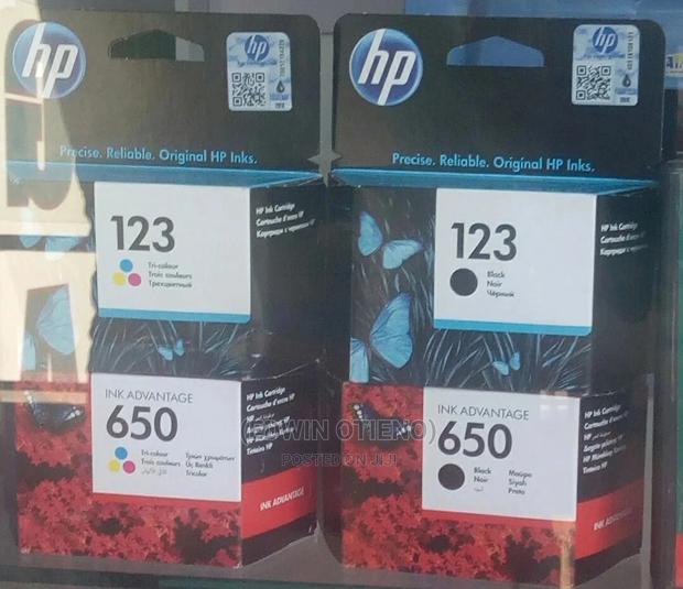 HP Ink Cartridge 123 - Black - main view