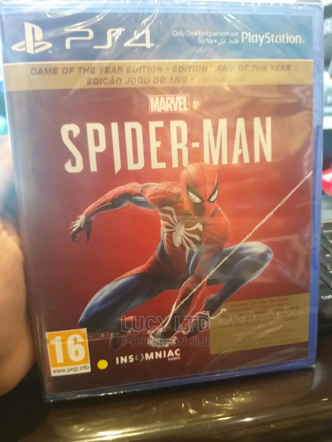Spiderman Ps4