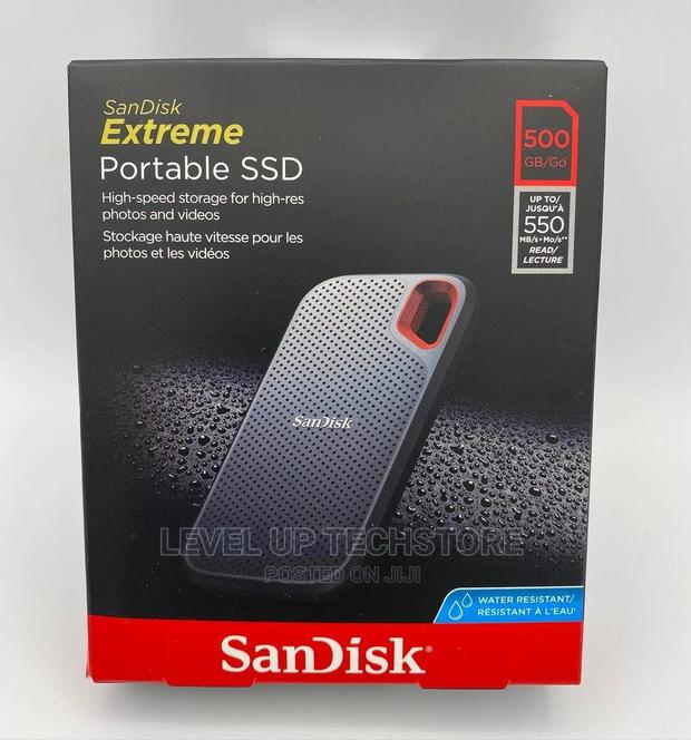SANDISK Extreme Portable External SSD 500 GB - Brand New