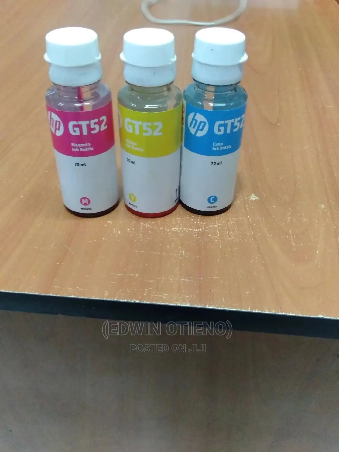 HP GT52 3 Colour Set Original Ink