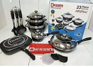 Original Dessini 23 Pieces Non Stick Cookware