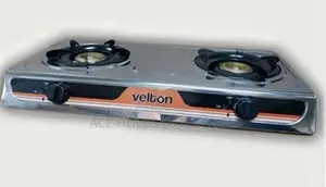 Brand New Commercial Stainless Steel Double Burner.