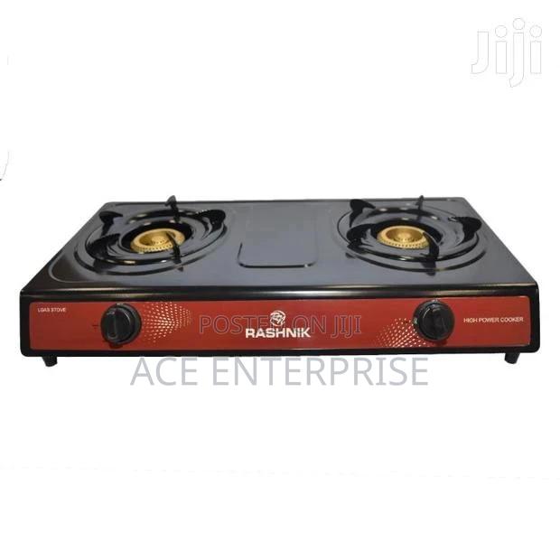 Black Rashnik Double Burner Cooker - main view