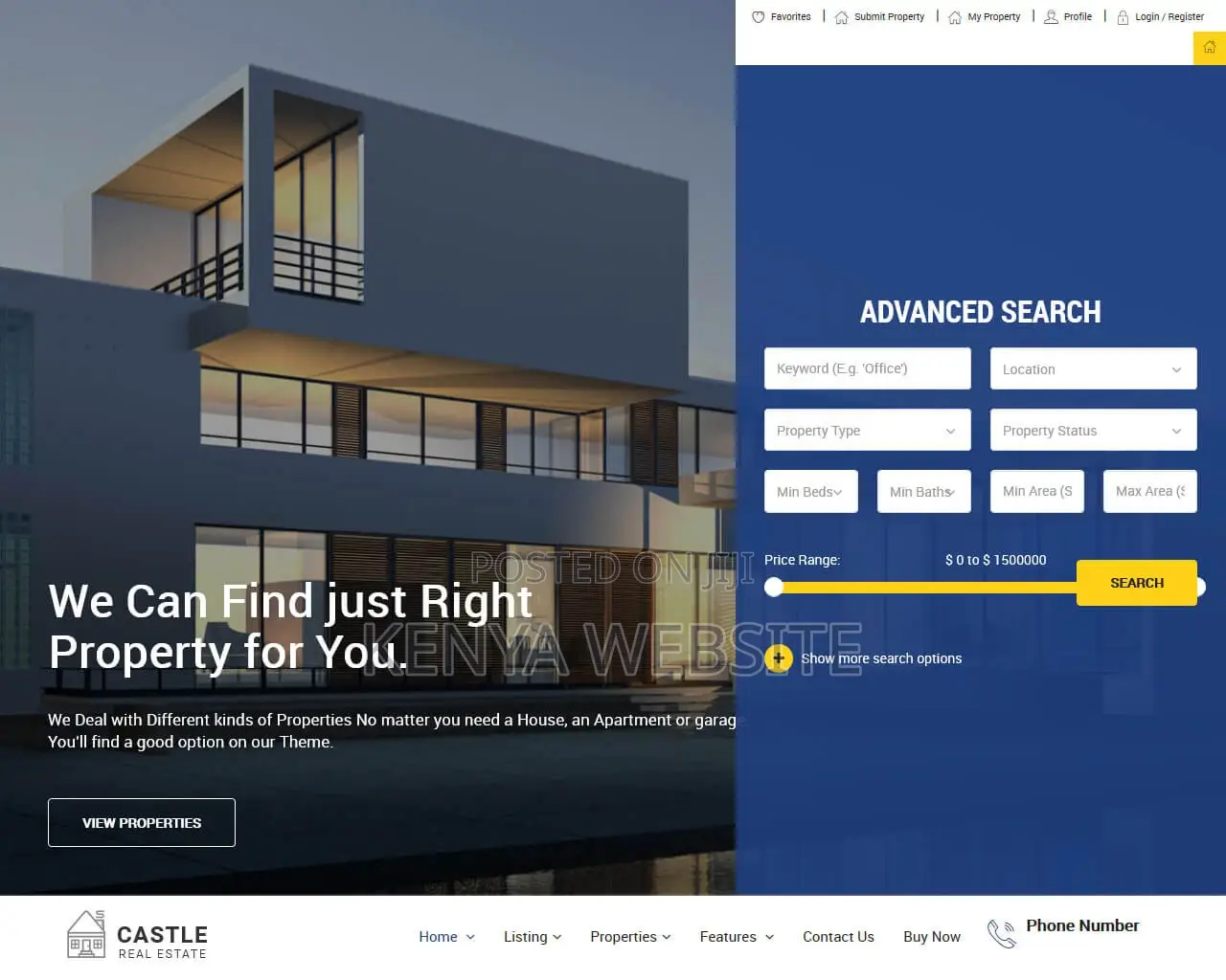 Real Estate Web Design | Property Realtor Website Design