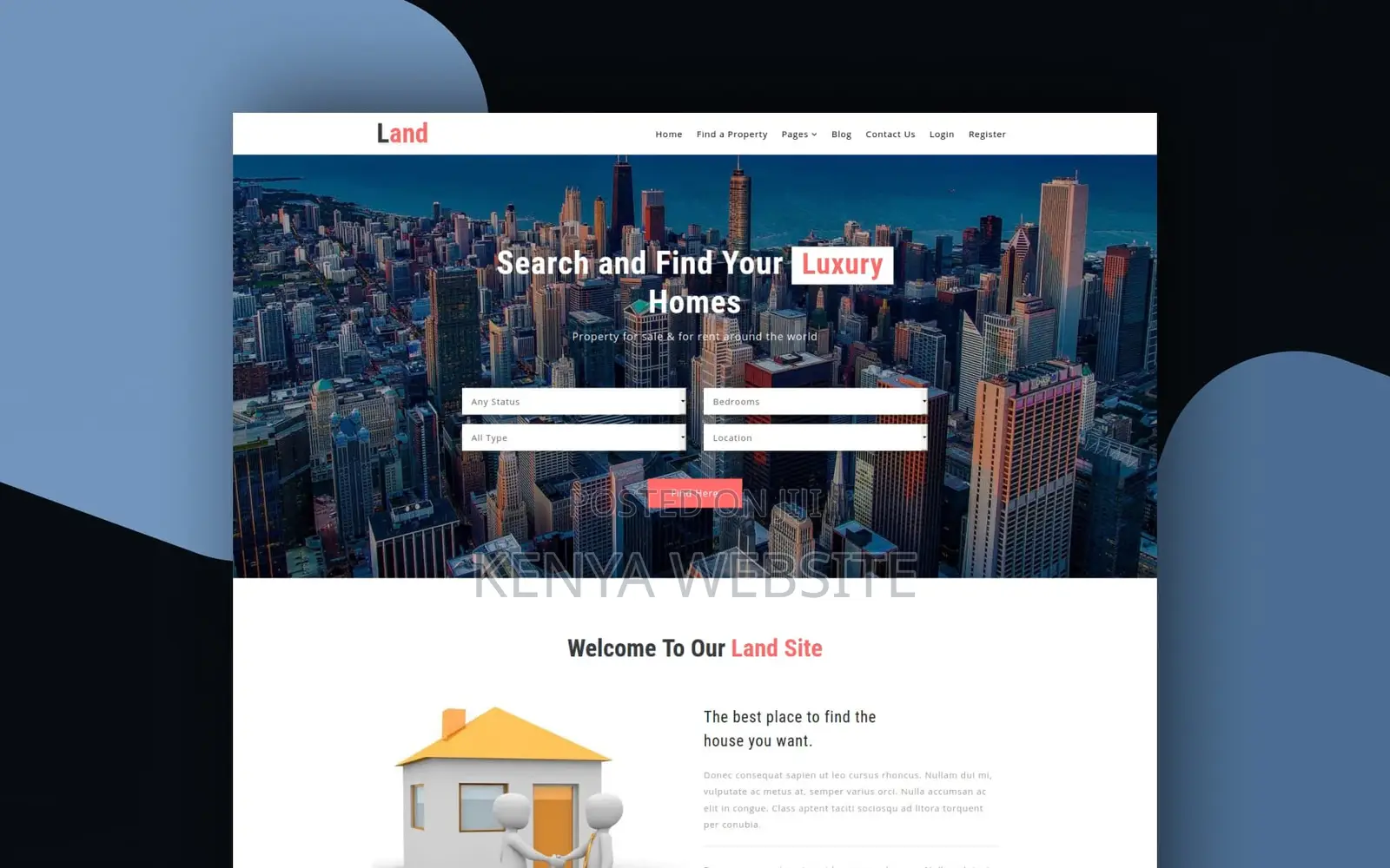 Real Estate Web Design | Property Realtor Website Design