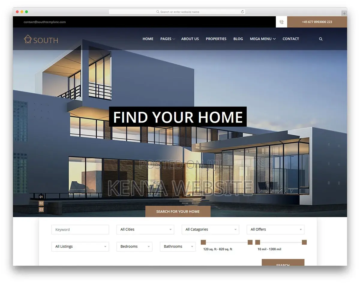 Real Estate Web Design | Property Realtor Website Design