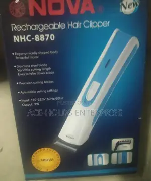 Hair and Beard Rechargeable Hair Clippers