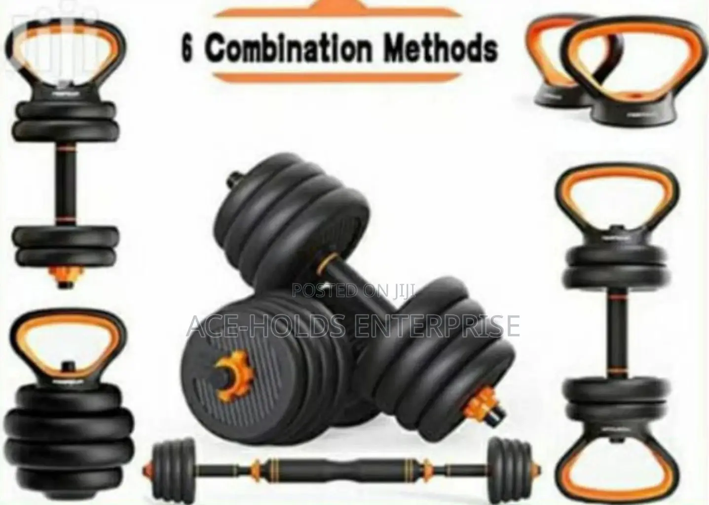 10kgs Dumbbells With Kettlebell