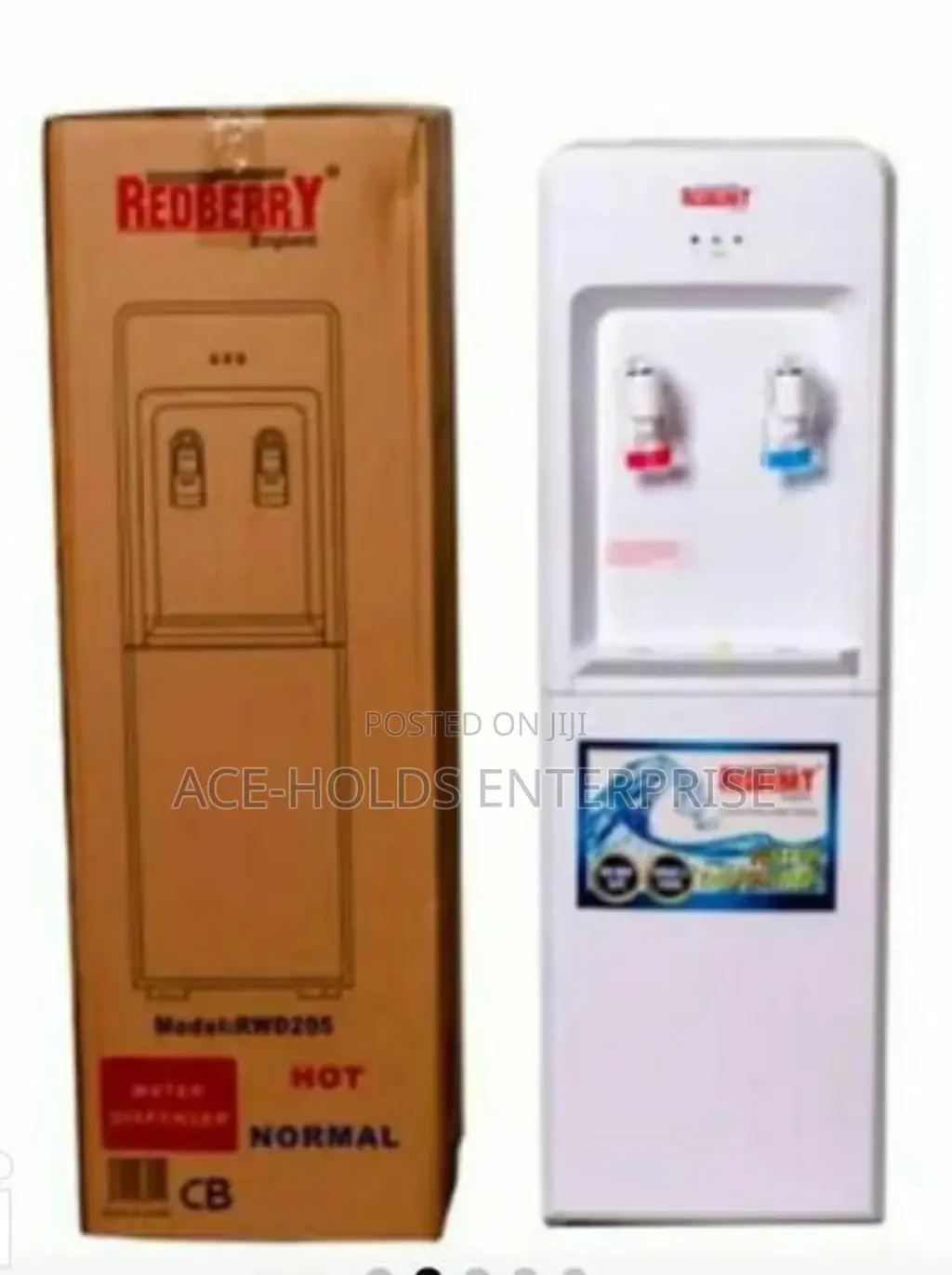 CB Redberry Hot and Normal Water Dispenser