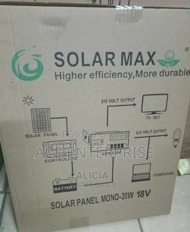 20 Watts Solar Max Solar Panel - main view