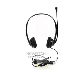 HP Stereo USB Headset Black - thumbnail 2
