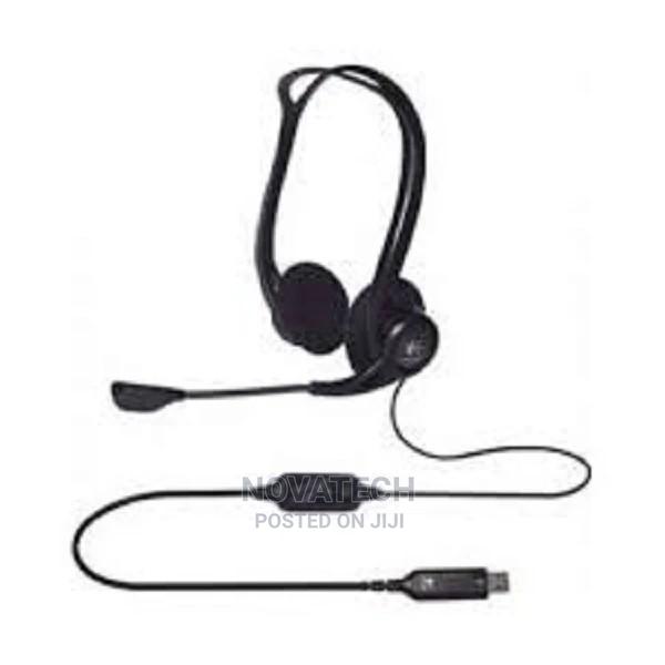 HP Stereo USB Headset Black - thumbnail 3