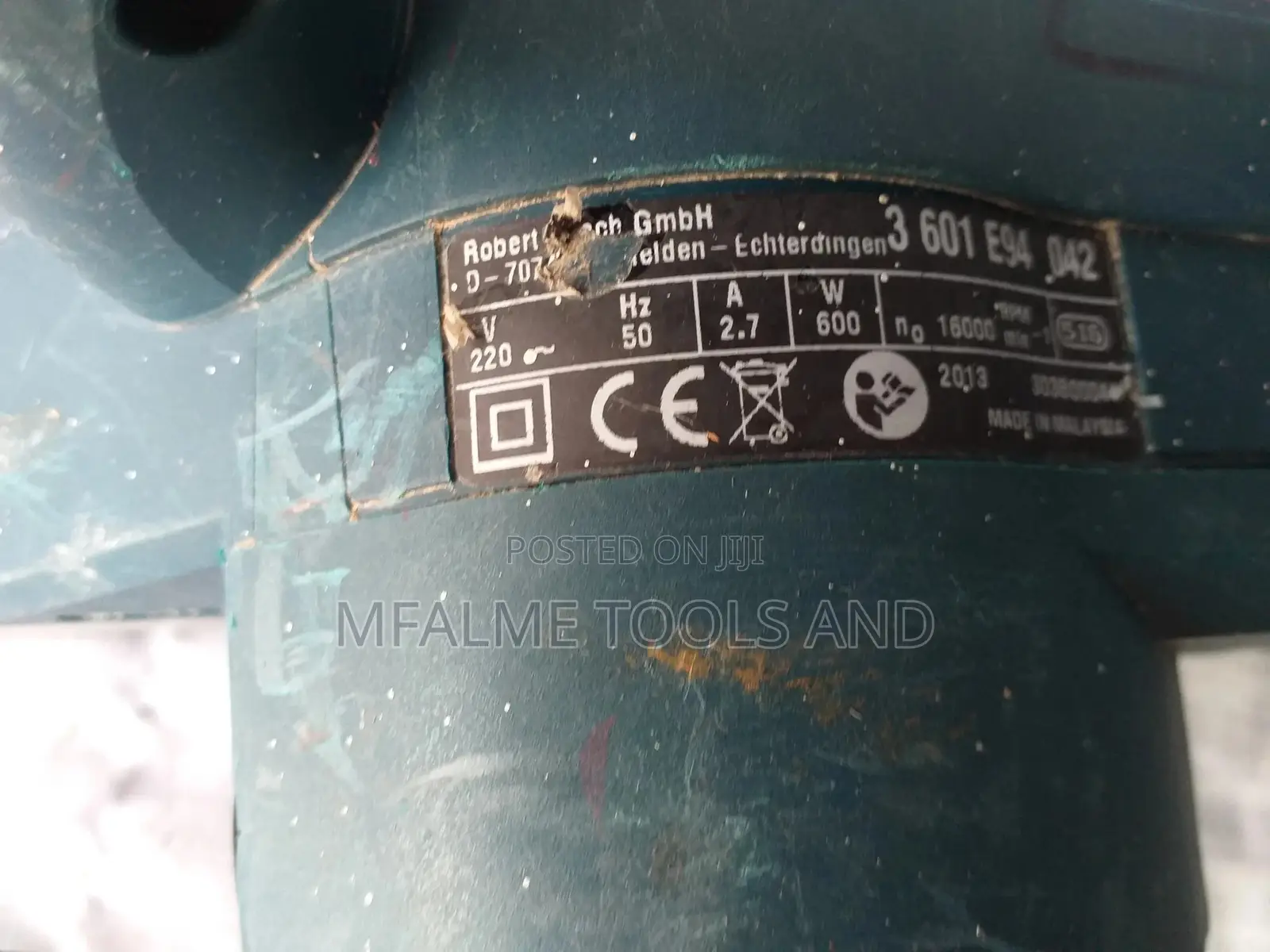 Wood Plainer - Bosc Pro Electric Surface Plainer 240V, Ex-Uk