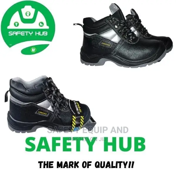 Safety Boots With Steel Toe Cap