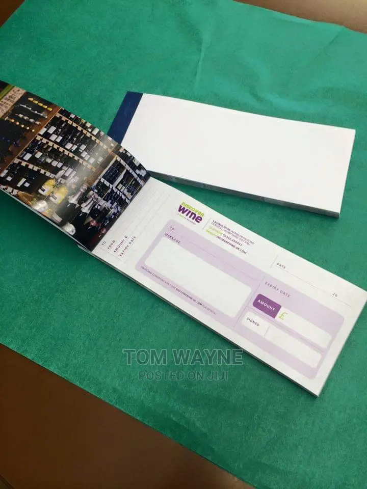 Raffle Ticket Booklets Printing