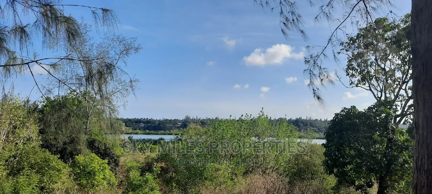 6 Acres Facing Creek Beach Mtwapa on Sale