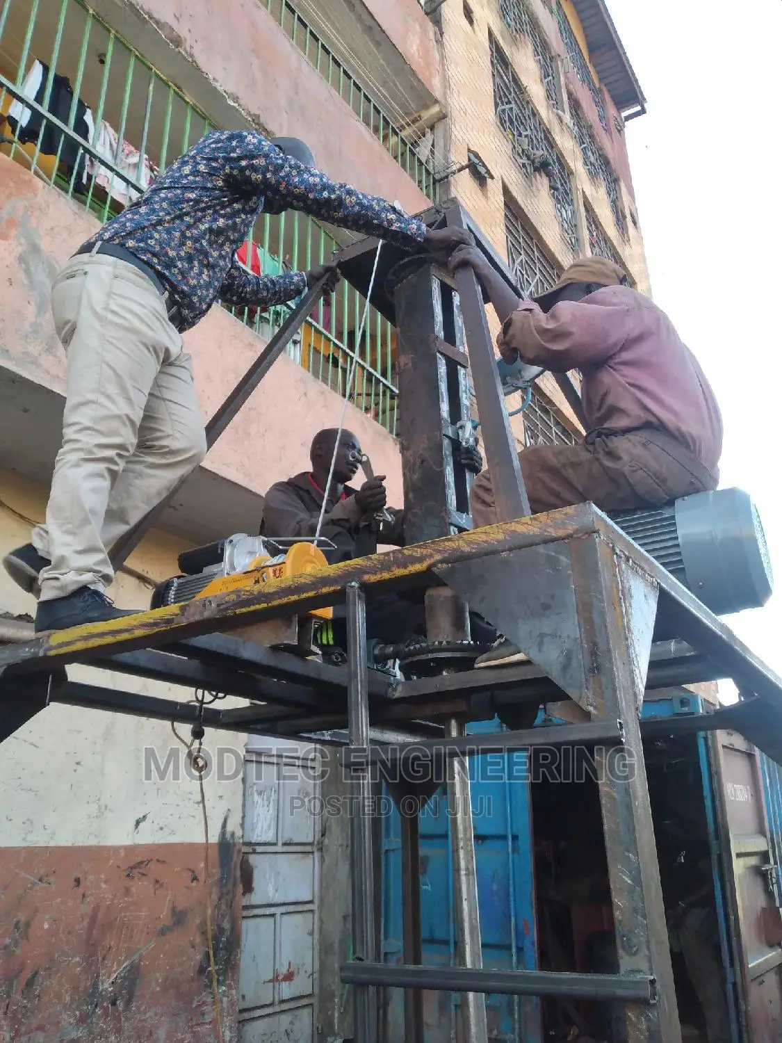 Modtec: Culverts Making Machine With 3 Molds