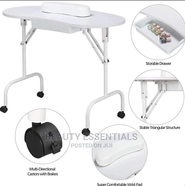Manicure Table (White) - main view