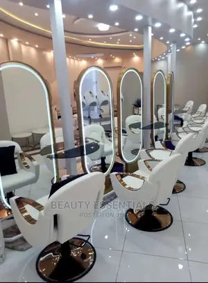 Salon White Seats