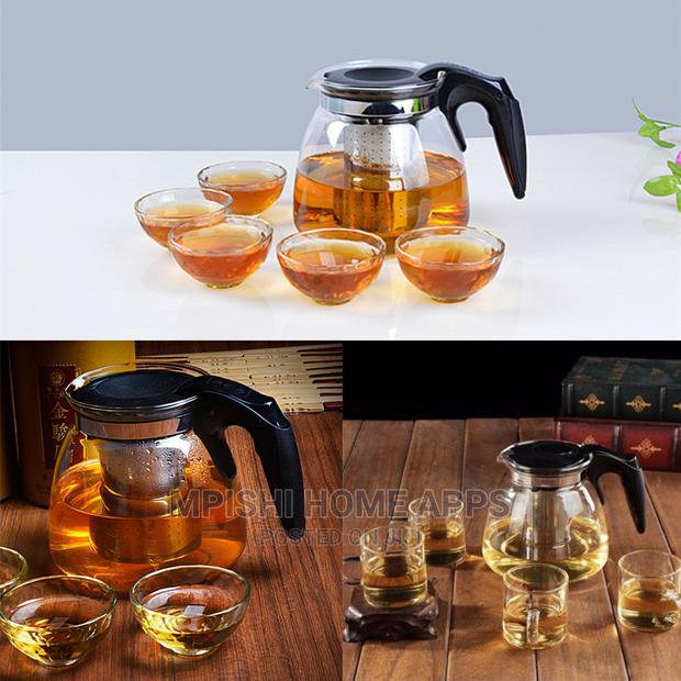 Glass Teapot 1100ml - thumbnail 3