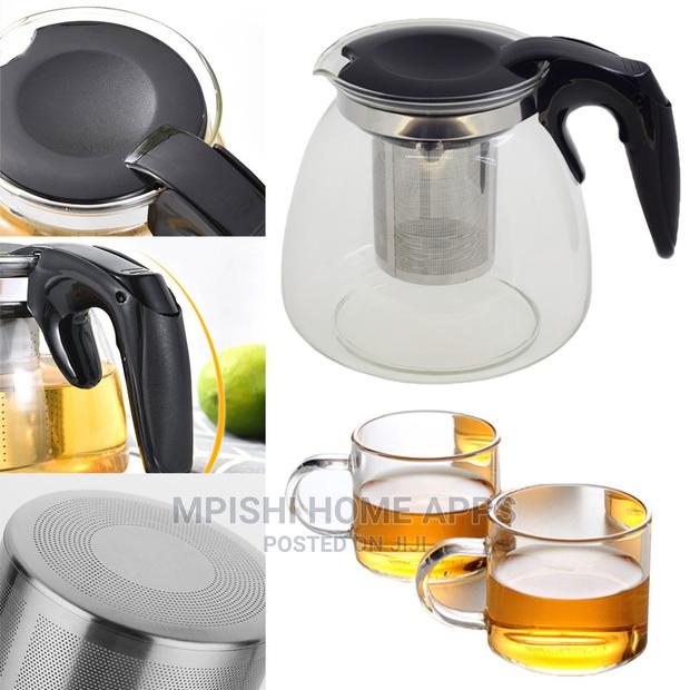 Glass Teapot 1100ml - thumbnail 2
