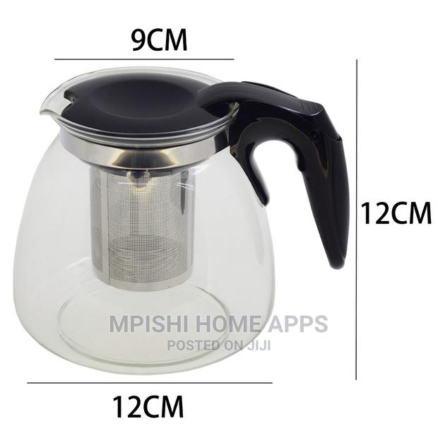 Glass Teapot 1100ml - thumbnail 4