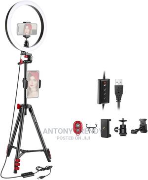 10-Inch LED Ring Light Selfie Ring Light - thumbnail 2