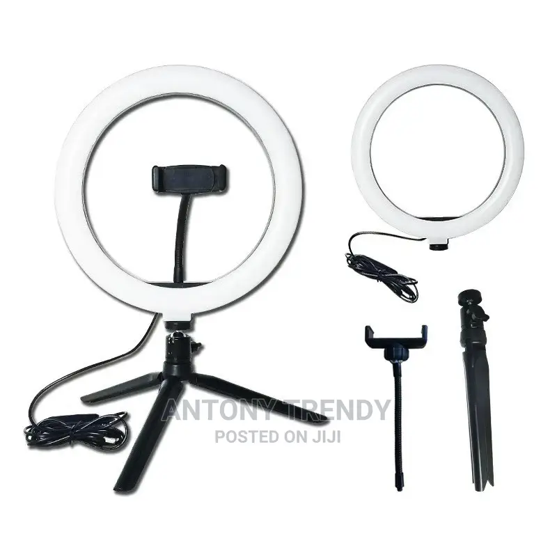 10 Inch Ring Light With Table Tripod