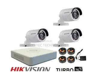 Brand New 3 Cctv Camera Full Set
