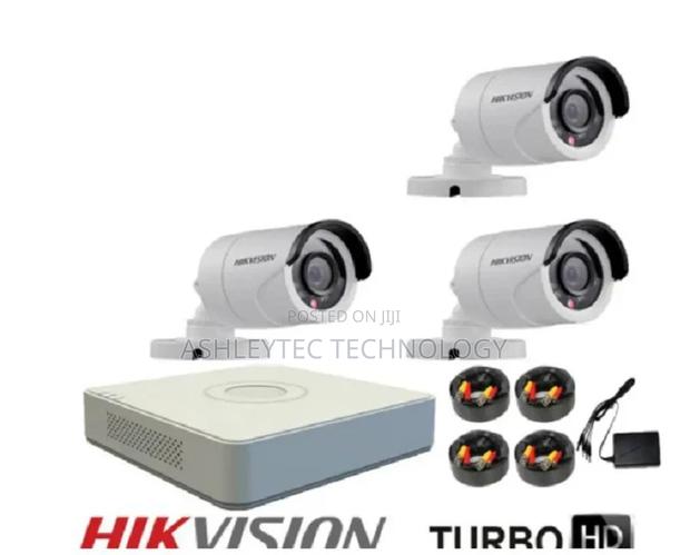Brand New 3 Cctv Camera Full Set