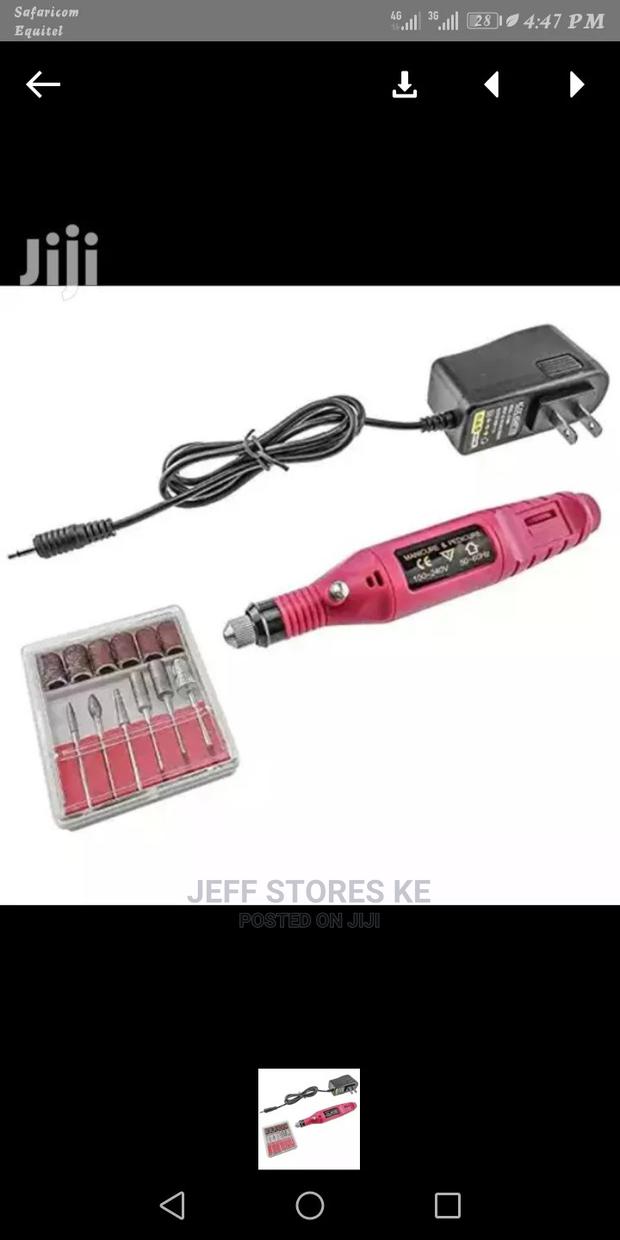 Portabe Red Nail Drill - main view