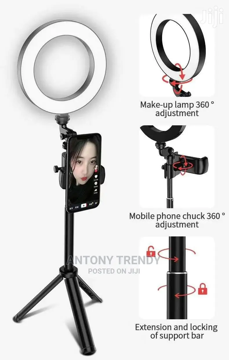 Ring Light Selfie Stick Tripod - L07