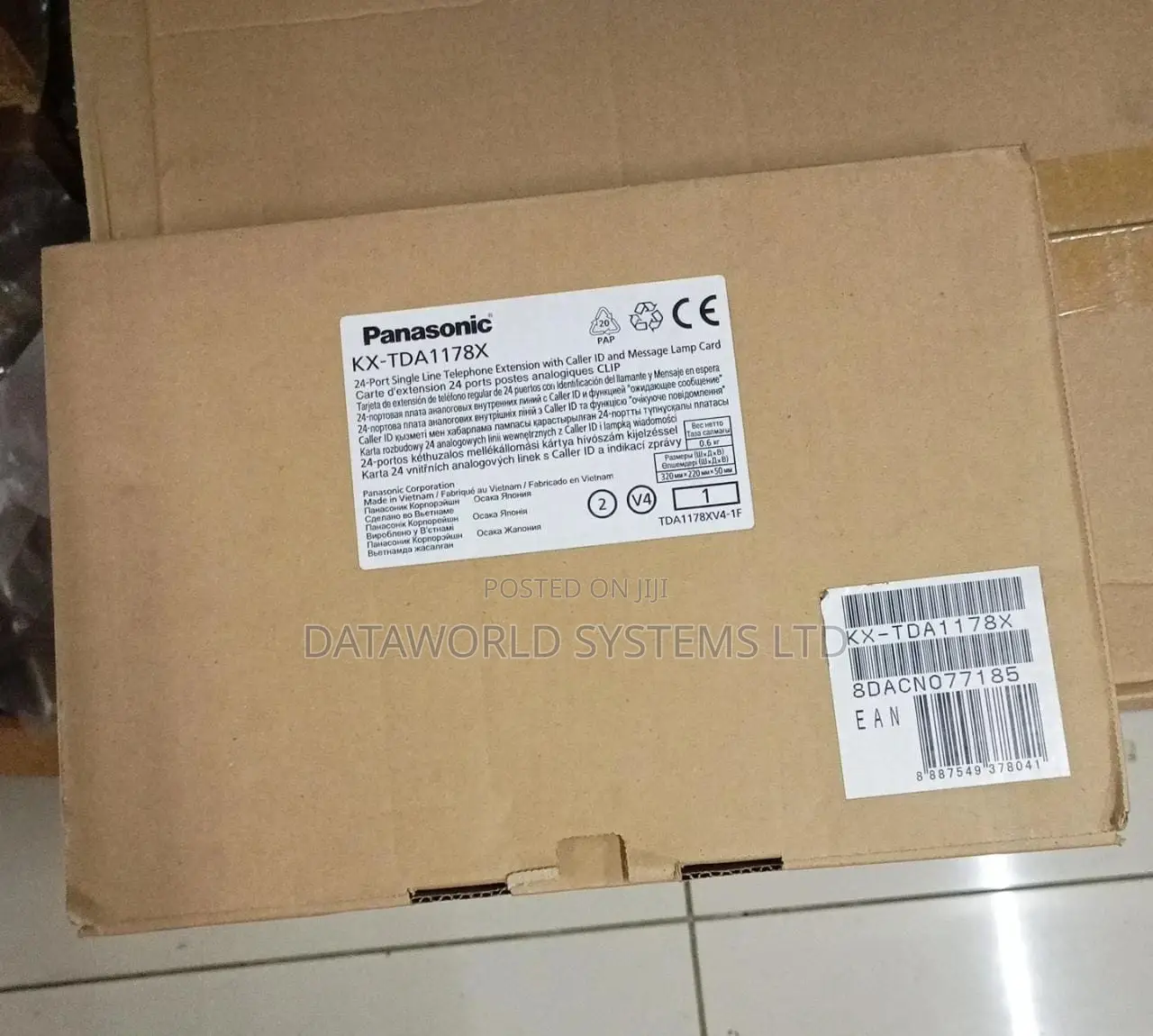 Panasonic Kx-Tda1178 24 Port Single Line Card With Caller ID