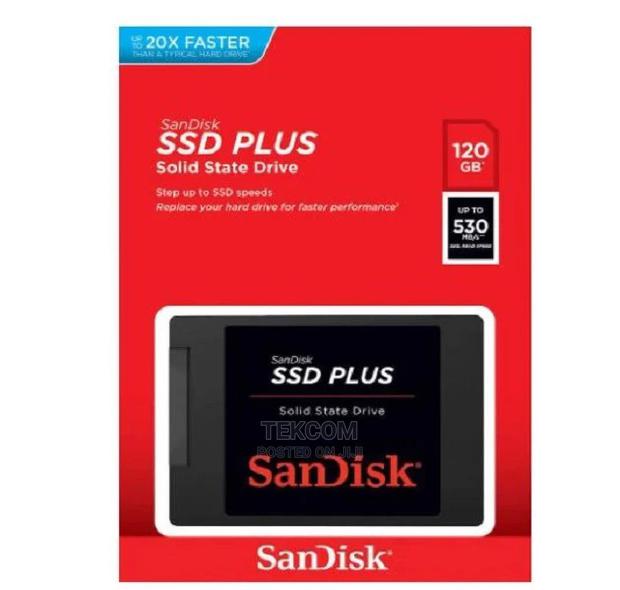 Sandisk Ssd PLUS 2.5" Sata Internal Ssd 120gb - main view