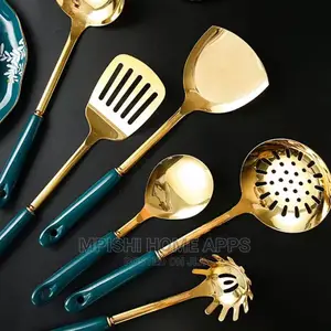 7pcs Golden Kitchenware Set