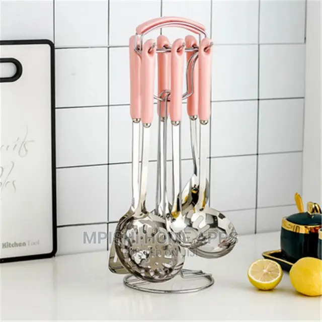 7pcs Golden Kitchenware Set