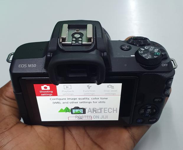 Canon EOS M50 Mirrorless Digital Camera With 15-45mm Lens - thumbnail 4