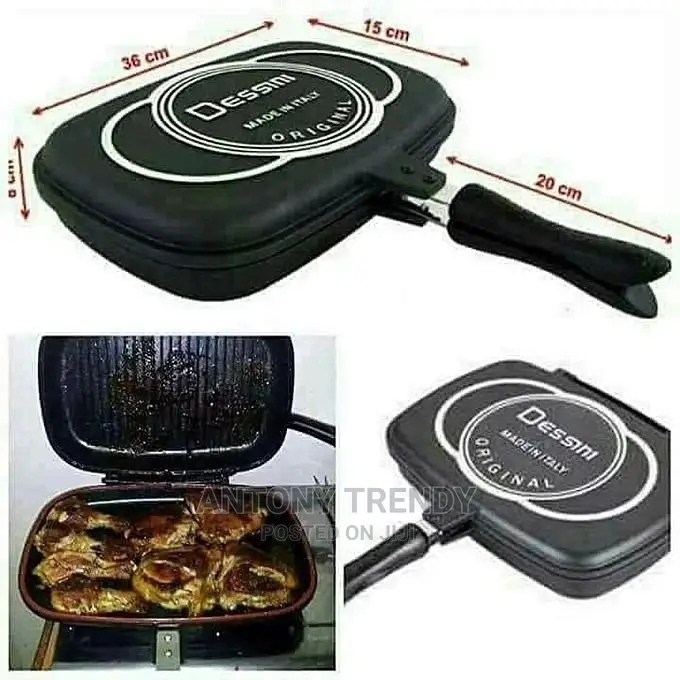 Dessini Double Sided Grill Pan-36cm