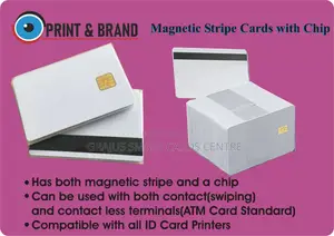 Magnetic Stripe Chip PVC Cards
