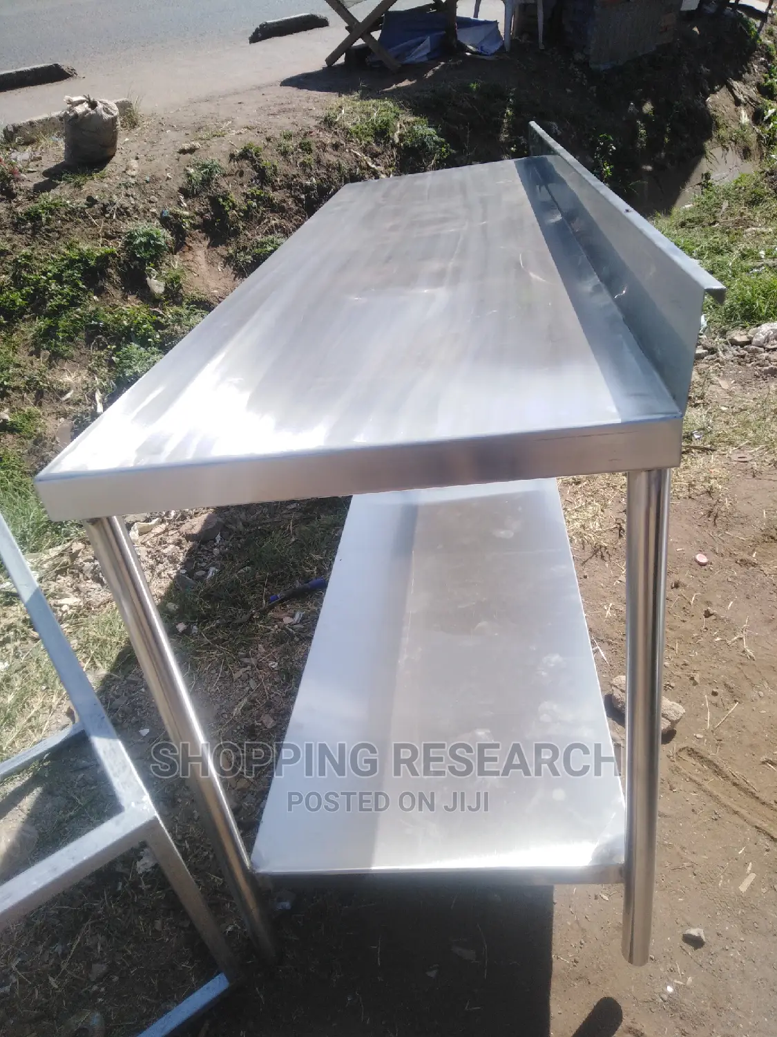 Stainless Steel Worktable With Undershelf