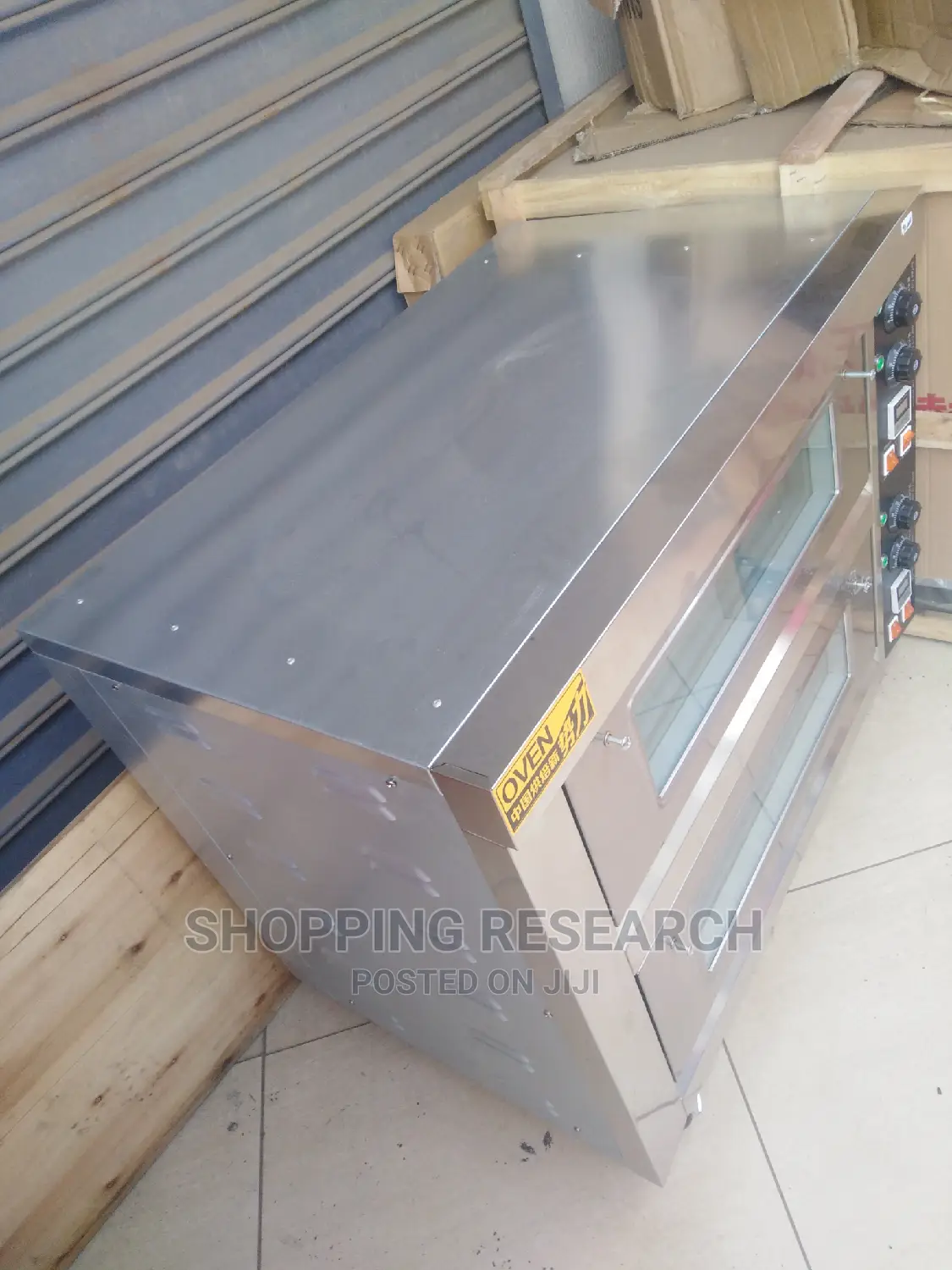 Double Deck Baking Oven 2-Trays