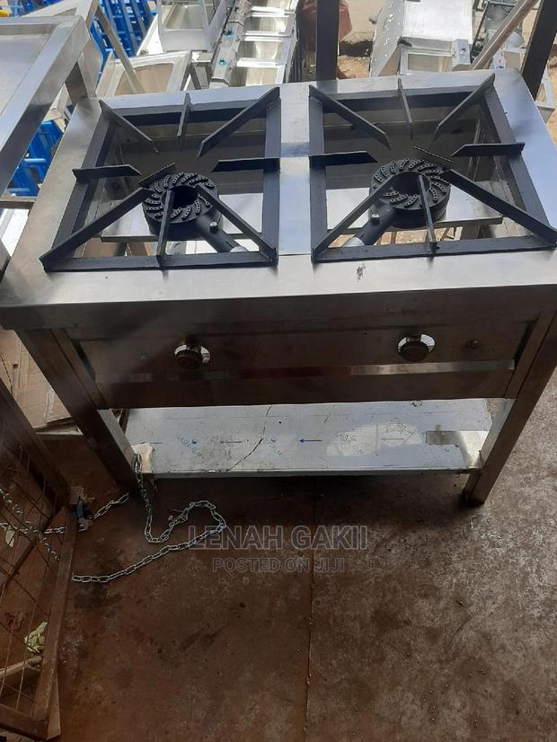 Gas Cooker Stainless Steel