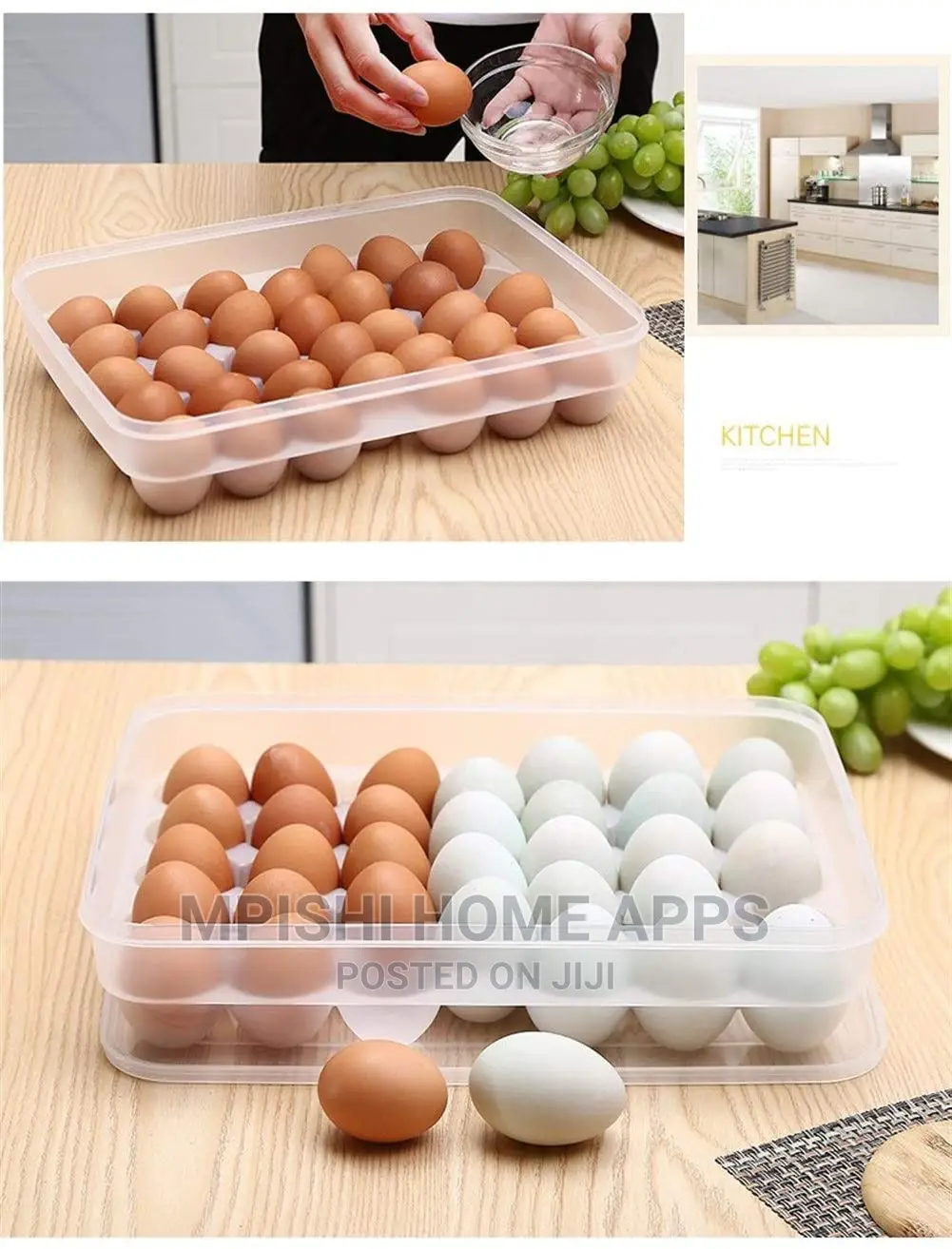 Eggs Storage Containers 30pcs