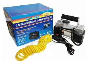 2 Cylinder Air Compressor Tyre Inflator
