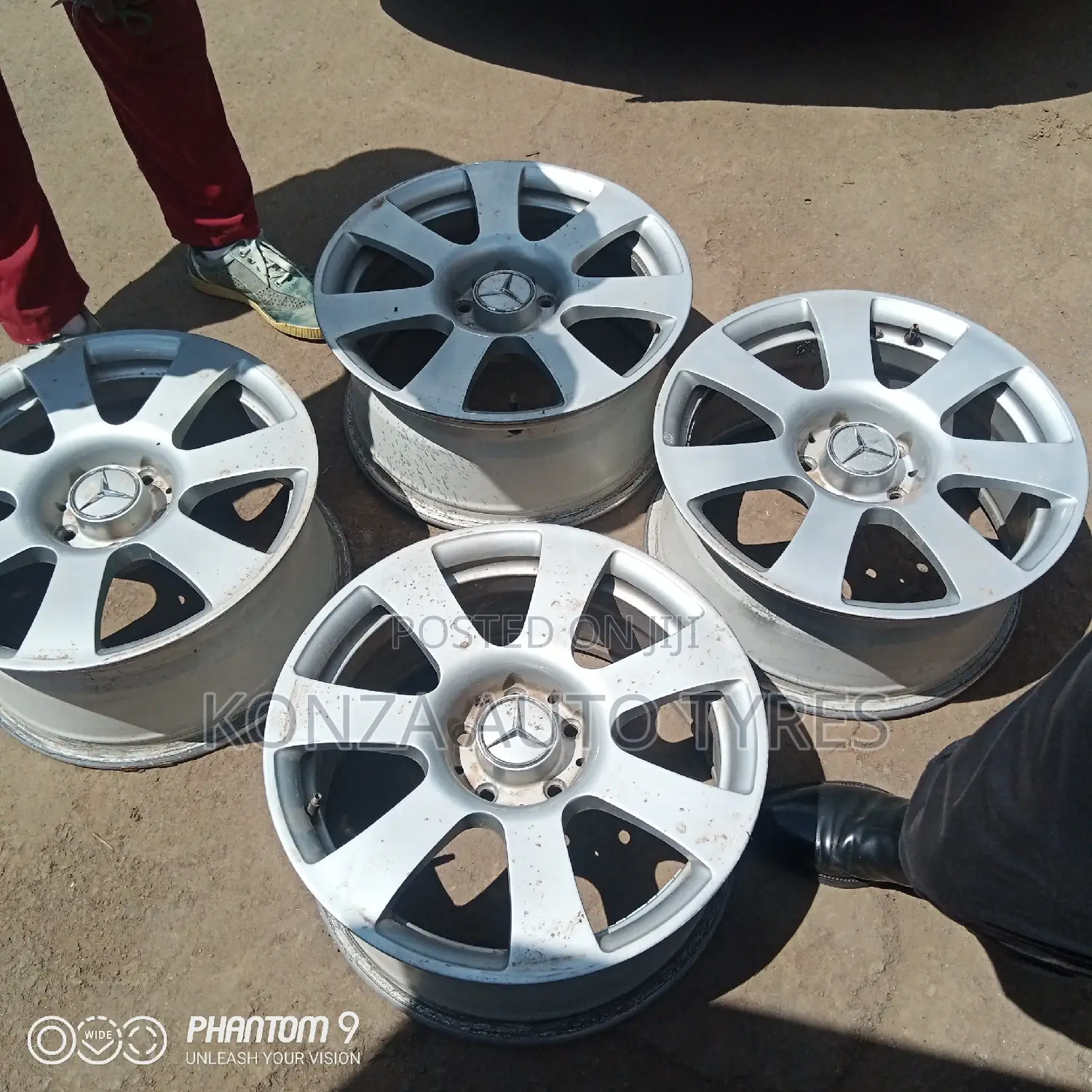 Mercedes Benz Sport Rims Size 17 Set of Four