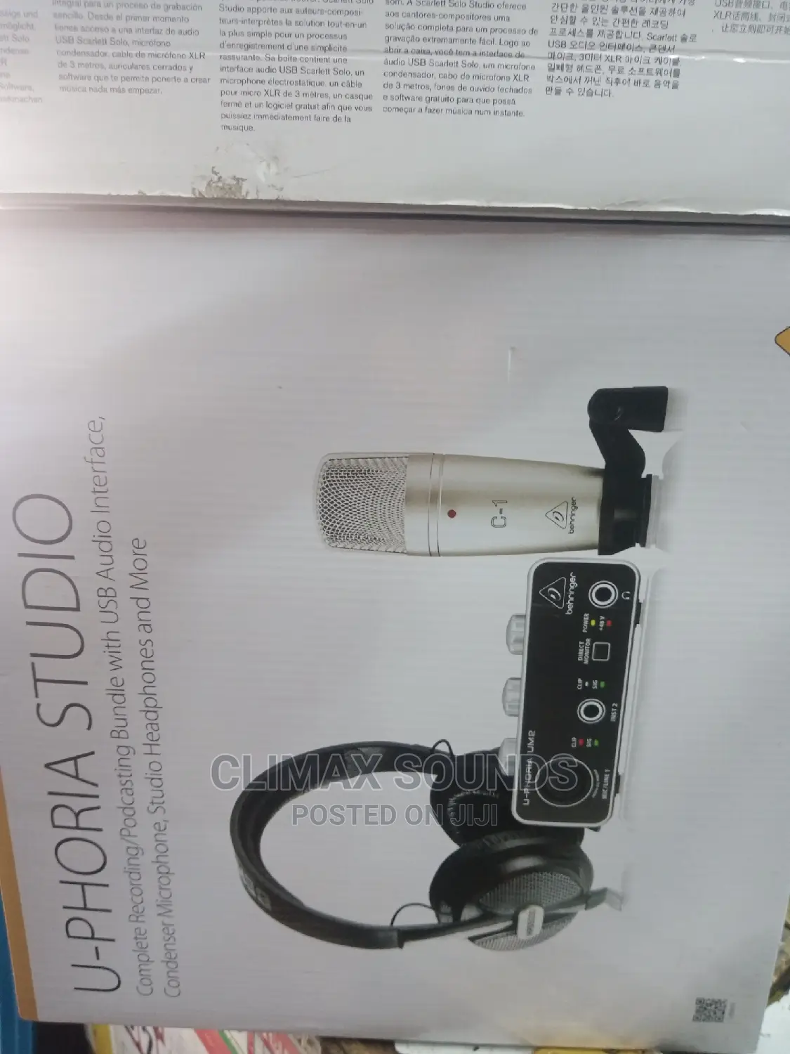 Studio U-Phoria Podcasting Bundle