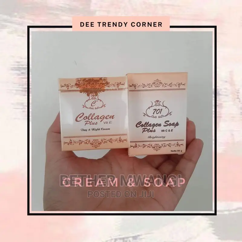 Original 701 Collagen Cream Soap Set