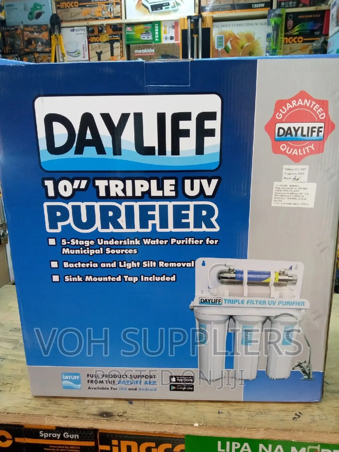 Dayliff Tripple Filter Purifier