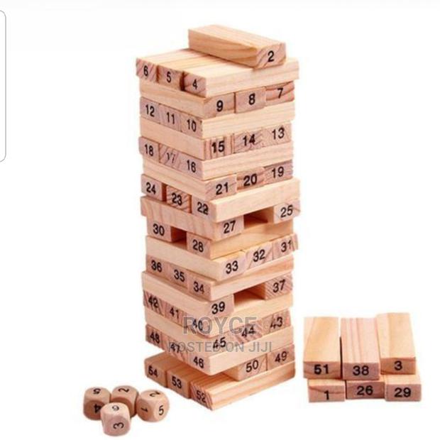 Wooden Jenga Game - thumbnail 2